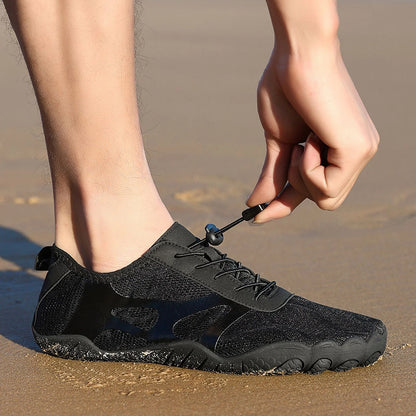 Unisex Barefoot Shoes, Non-Slip Walking Shoes with Wide Toe Box, Pain-Free Comfortable Hiking Shoes for Men Women