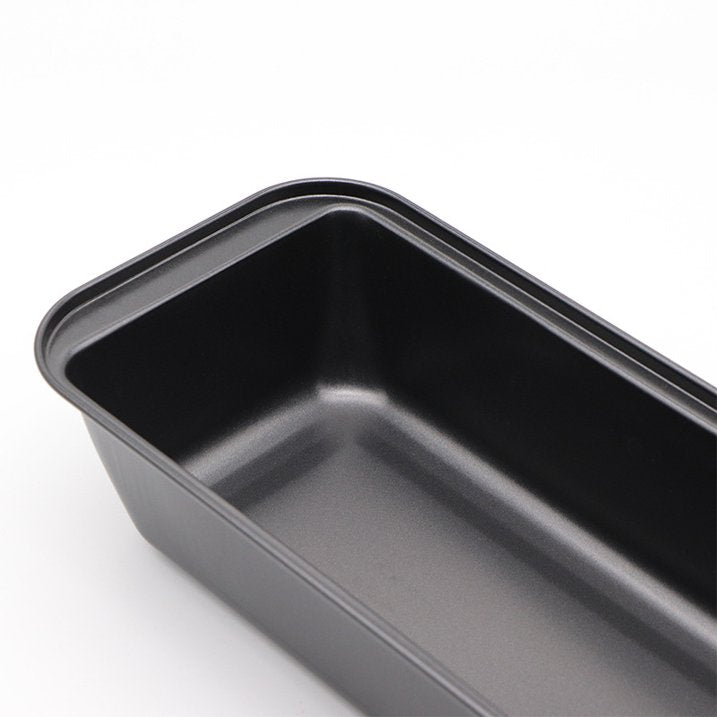 LIMICAR Loaf Pan Set of 2,9x5 Bread Pan,Carbon Steel Bread Loaf Pan For Bread Meatloaf Lasagna Cake,Dishwasher Safe,Black