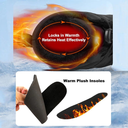 Men's Hiking Trekking Waterproof Winter Barefoot Shoes, Walking Hiking Boots for Women Men Trail Running Healthy Non-Slip