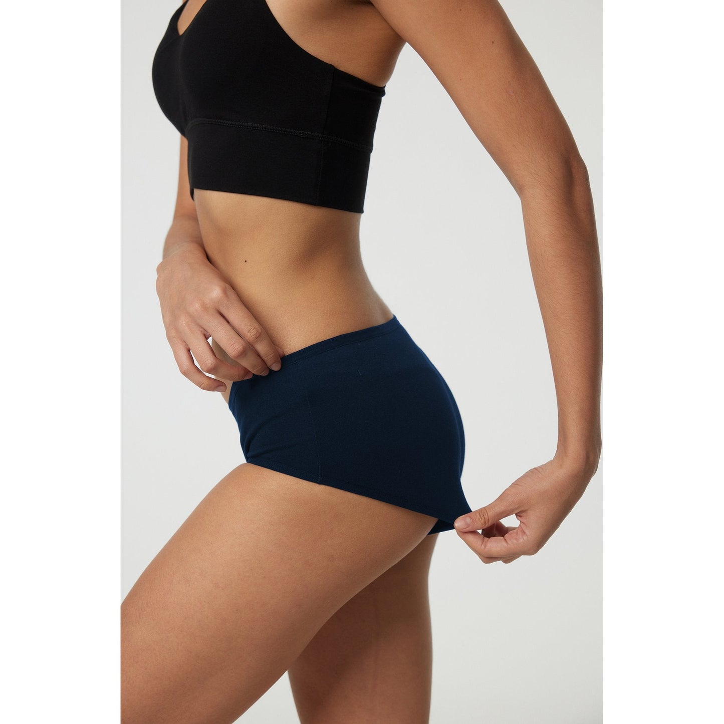 HUG YOURSELF Women's Cotton Underwear Soft Hipster Stretch Breathable Panties for Women,6 Pack(L,Vintage)