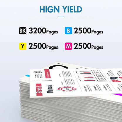 218X Toner Cartridges 4 Pack No Chip Compatible for HP 218X W2180X 218A W2180A 218 3301fdw Color Laserjet Pro MFP 3301fdw 3301cdw 3201dw 3301sdw 3301 3201 Series Printer High Yield Ink