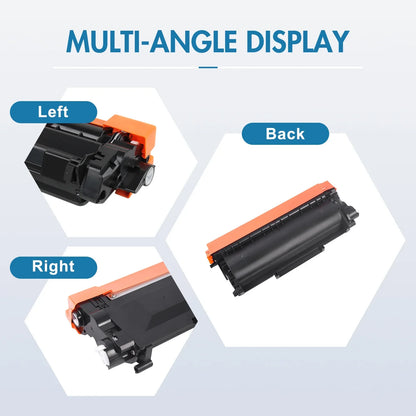 TN450 Toner Cartridges 2-Pack High Yield Replacement for Brother TN450 TN-450 TN420 TN-420 HL-2270DW HL-2280DW DCP-7065DN MFC-7360N MFC-7860DW HL-2240D DCP-7060D MFC7460DN MFC7240 Printer (Black)