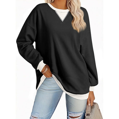 SHIBEVER Womens Long Sleeve Shirts Fall Tops Casual Loose Fit Dressy Fashion Basic Outfits Trendy Clothes 2024