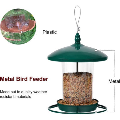 Bird Feeders for Outdoors Hanging Bird Feeder Wild Bird Seed