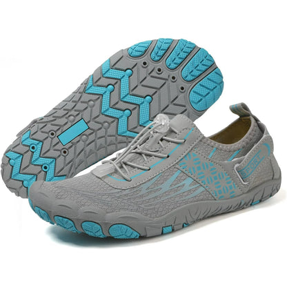 Adult Water Shoes Women,Barefoot Man Hike Footwear Non-Slip Barefoot Shoes Unisex Outdoor Wide Toe Athletic Beach Water Shoes