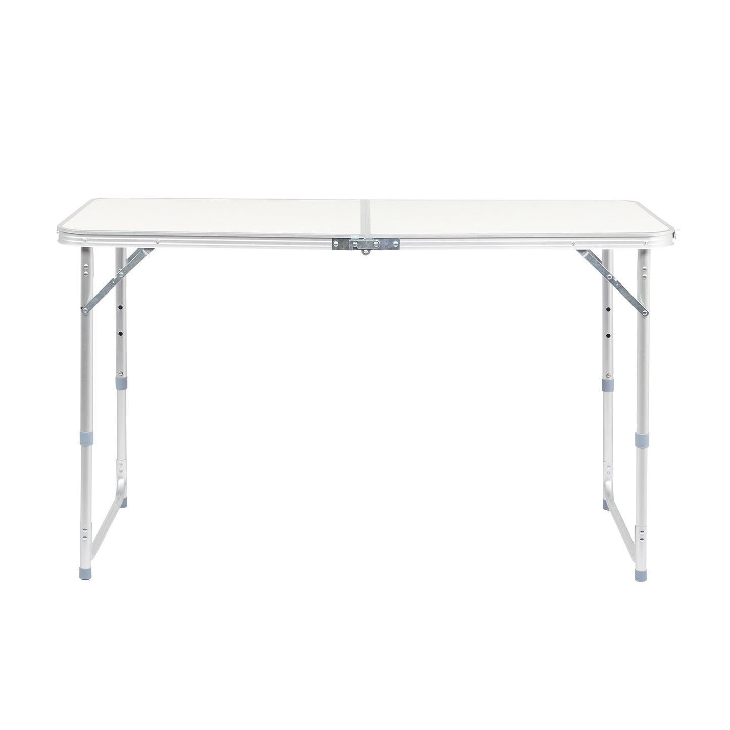 4Ft Portable Camping Multipurpose Folding Table White